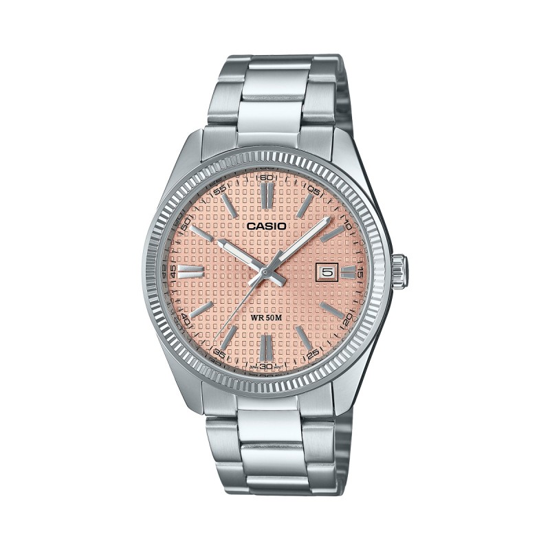 CASIO COLLECTION Mod. DATE - GOLF BALL DIAL - ANTIQUE PINK MTP-1302PE-4AVEF
